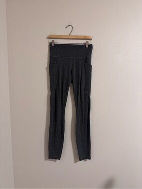 Athleta Charcoal Gray High-Waist Active Leggings